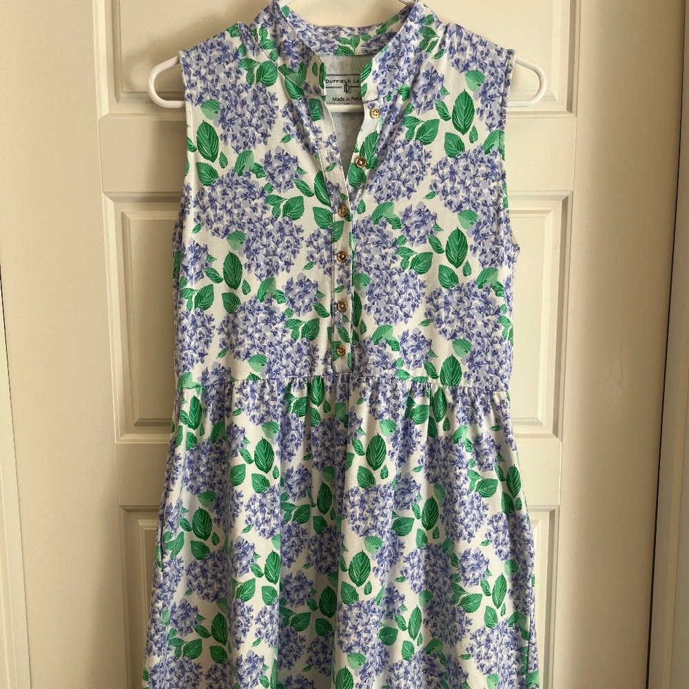 Hydrangea mini dress